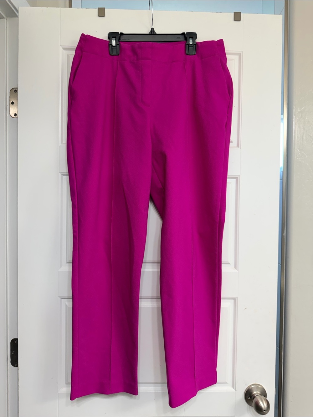 Rachel Zoe Bright Fuchsia Stretch Trousers